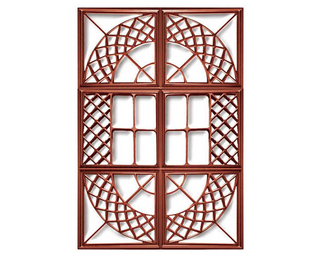 仓穹平板灯450x450mm（红木、砂白）